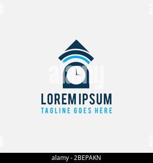 concept and idea of apartment home building construction architecture symbol Stock Vector