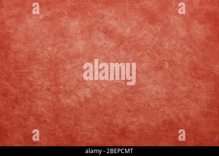 Japanese vintage red paper texture background or natural grunge canvas abstract Stock Photo