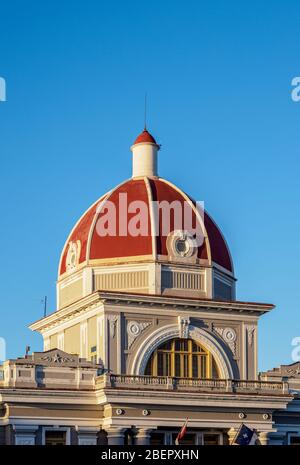 Palacio de Gobierno, detailed view, Cienfuegos, Cienfuegos Province, Cuba Stock Photo