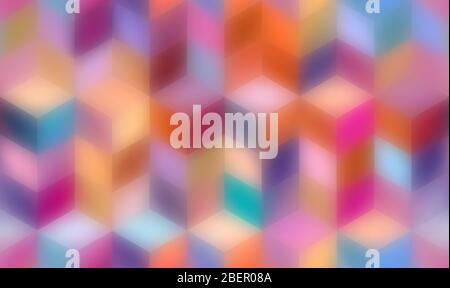 Abstract geometric pattern with geometric shapes. Endless background of decorative elements. EPS 10 Stock Vector