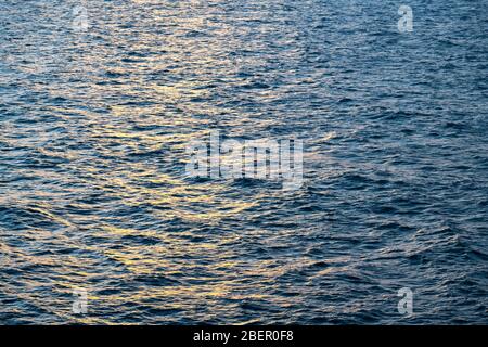 Ocean water abstract background. Sea water texture closeup Stock Photo