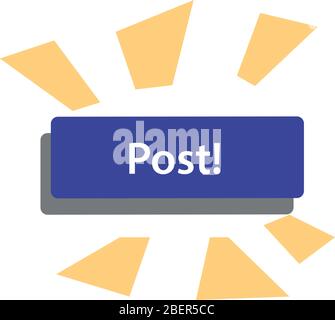 Vector illustration of social media and network concept. Stock Vector