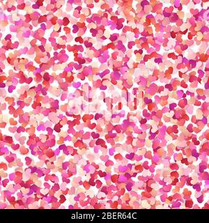 Seamless hearts confetti pattern. Just drop to swatches and enjoy EPS 10 Stock Vector