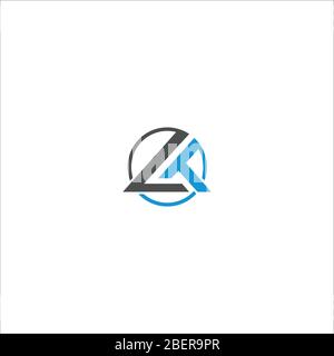 Initial letter lt logo or tl logo vector design template Stock Vector