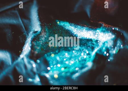 Abstract form bokeh dancing form shapes Stock Photo
