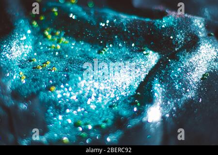 Abstract form bokeh dancing form shapes Stock Photo