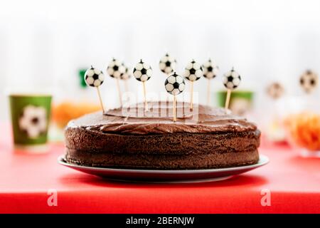 soccer theme cake for man 足球 football | Baker Yin