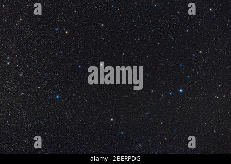 The Constellation Of Serpens In The Northern Spring And Summer Sky Stock Photo Alamy