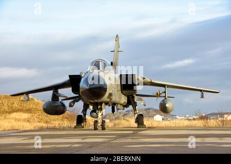 Italian Air Force Tornado IDS aircraft. Stock Photo