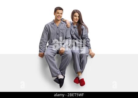 Couple matching pajamas hi-res stock photography and images - Alamy
