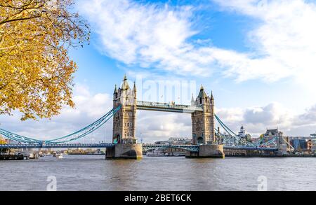 Tower Bridge in London,UK Stock Photo