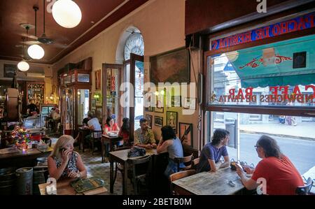 Bar 'El Federal'. San Telmo, Buenos Aires. Stock Photo