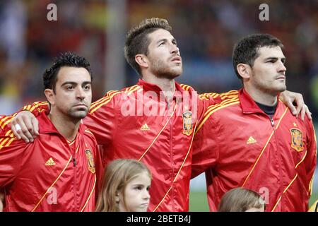 Xavi Hernandez Spain Soccer Jersey UEFA EURO 2008 SHIRT SIZE S