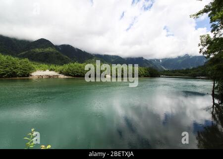 Scenery of Kamikochi, Northern Japan Alps Stock Photo