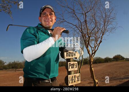 Club de Golf estilo desertico en el real de Catorce (Foto:LuisGutierrez/NortePhoto.com)