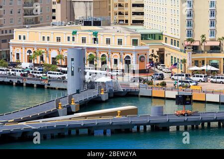 Downtown Old San Juan,Puerto Rico,Caribbean Stock Photo