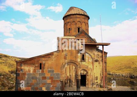 The ruins of Arpacay Included on the World Heritage. Stock Photo