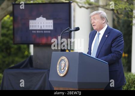 Washington, USA. 15th Apr, 2020. A man fell down in Dupont Circule ...