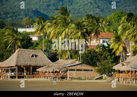 Beach, San Juan Del Sur, Department of Rivas, Nicaragua, Central America Stock Photo