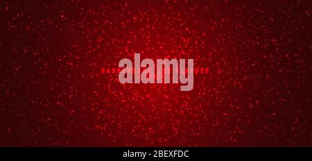 Abstract seamless pattern splash red background and spray texture. Vector illustration Stock Vector
