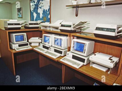 A 1980's Fax Machine Stock Photo - Alamy