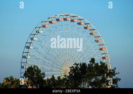 Ferris wheel in Avignon, France, Europe Stock Photo