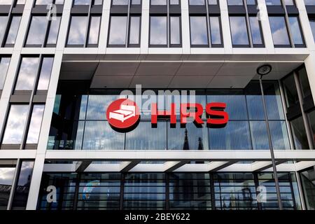 Cologne, Deutschland. 14th Apr, 2020. HRS Group headquarters at Breslauer Platz. Koln, April 14th, 2020 | usage worldwide Credit: dpa/Alamy Live News Stock Photo