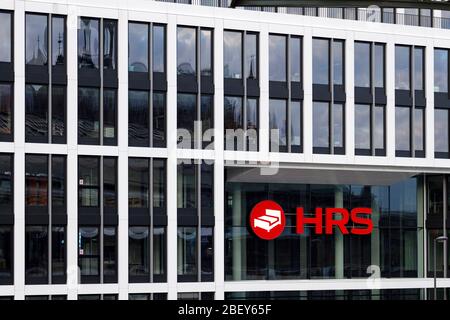 Cologne, Deutschland. 14th Apr, 2020. HRS Group headquarters at Breslauer Platz. Koln, April 14th, 2020 | usage worldwide Credit: dpa/Alamy Live News Stock Photo
