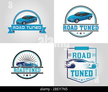 Abstract Car Logo Vector Illustration Stock Vector