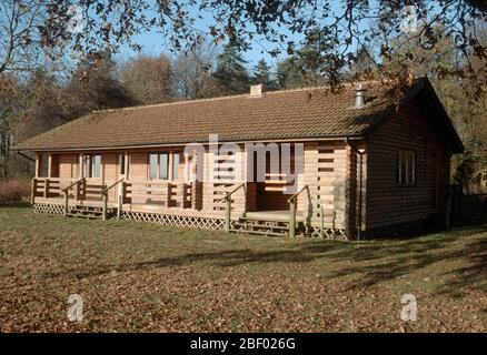 Hunting lodge owned by HM Queen Elizabeth II on the Sandringham Estate, Norfolk, England 1994 Stock Photo