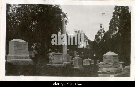 Arlington House the Robert E Lee Memorial. Also known as the Lee-Custis Mansion, located in Arlington National CemeterySmithsonian Institution Archives, Record Unit 7355, Martin A. Gruber Photograph Collection, Image No. Stock Photo