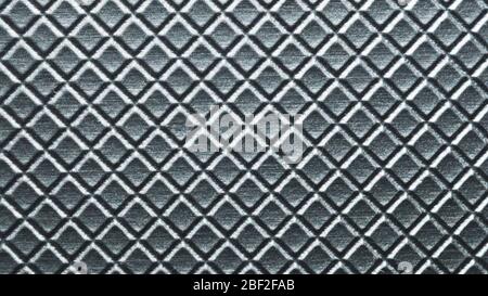 Squared grid abstract background. gray plastic texture. pattern with square shaped cells Stock Photo