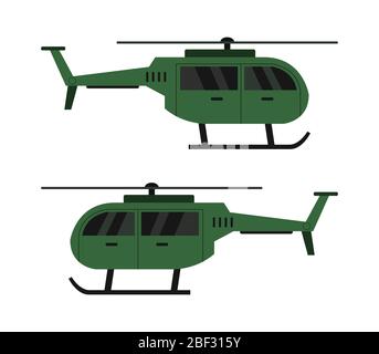 helicopter icon illustrated in vector on white background Stock Vector