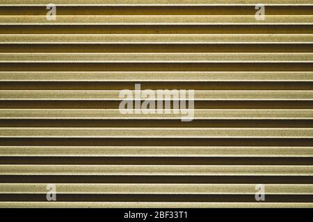 Corrugated copper plate. ribbed iron background. metal backdrop Stock Photo