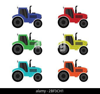 toy truck icon illustrated in vector on white background Stock Vector
