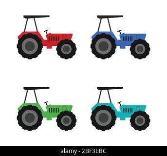 toy truck icon illustrated in vector on white background Stock Vector