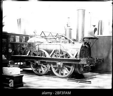 Locomotive John Bull at United States National Museum. Cat. No. TR