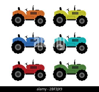 toy truck icon illustrated in vector on white background Stock Vector