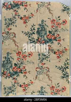 Dark blue gray textile with repeating raised waves and neutral tones ...