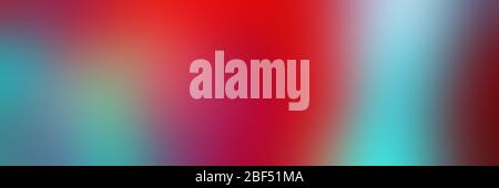 abstract blur backdrop with moderate red, firebrick and medium aqua marine colors. blurred design element can be used as background, wallpaper or text Stock Photo