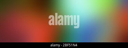 abstract brown, saddle brown and medium aqua marine colors blurred background banner. Stock Photo