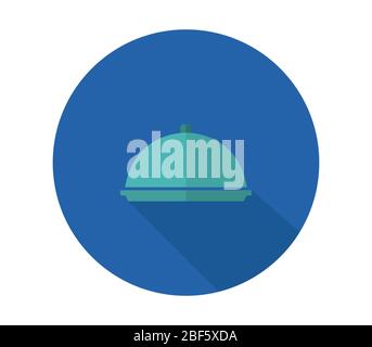 tray icon illustrated in vector on white background Stock Vector