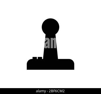 joypad icon illustrated in vector on white background Stock Vector