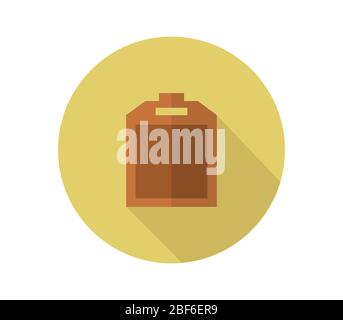 cutting board icon illustrated in vector on white background Stock Vector