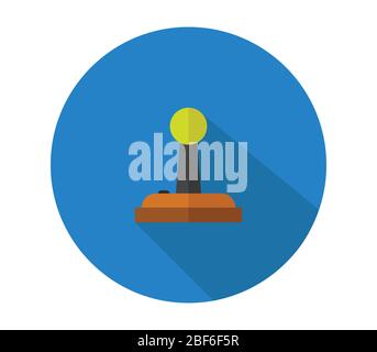 joypad icon illustrated in vector on white background Stock Vector
