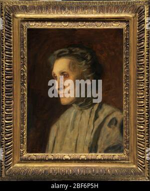 Portrait of Mrs Helen Mac Knight Portrait of a Mother. Jh Purchased From Knoedler & Co., Inc., M., New York 1961 Stock Photo