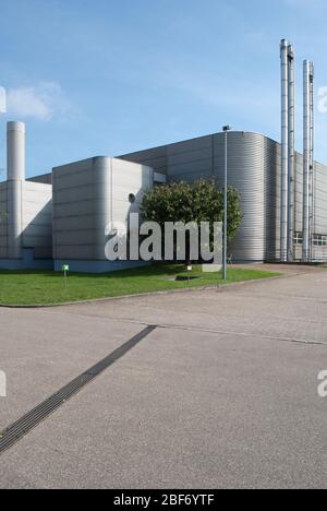 Factory Building Vitra Campus by Nicholas Grimshaw Stock Photo