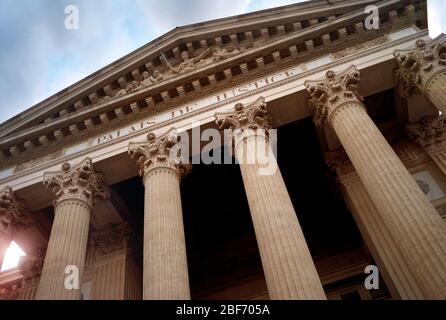 Palais de Justice, Nimes, France Stock Photo