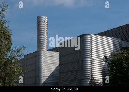 Factory Building Vitra Campus by Nicholas Grimshaw Stock Photo