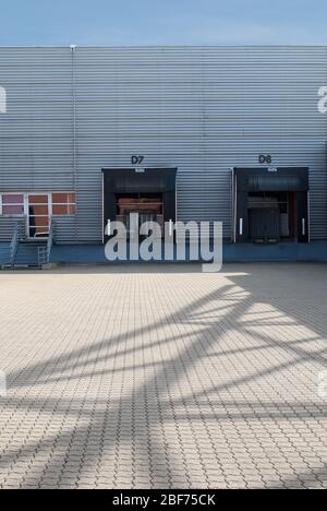 Factory Building Vitra Campus by Nicholas Grimshaw Stock Photo